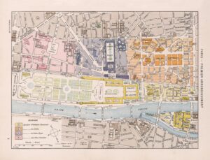 Plan du 1er arrondissement de Paris 1900.