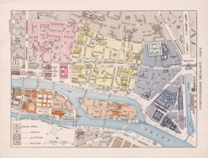 Plan du 4e arrondissement de Paris 1900.