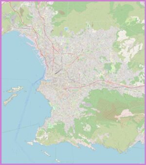 Carte de Marseille