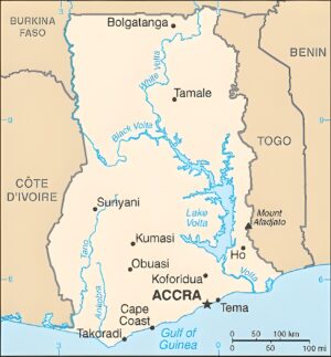 Quelles sont les principales villes du Ghana ?