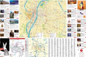 Carte touristique de Lyon