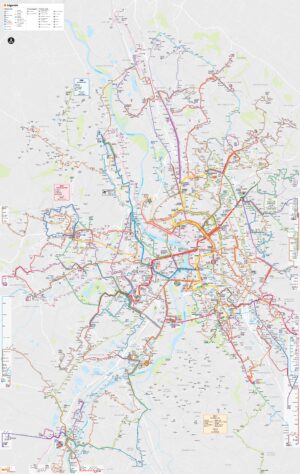 Carte de transport en commun de Toulouse