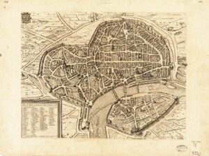 Plan de la ville de Tholose, 1631
