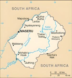 Quelles sont les principales villes du Lesotho ?