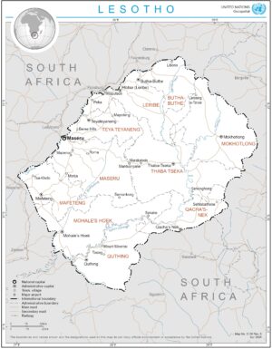 Quelles sont les principales villes du Lesotho ?