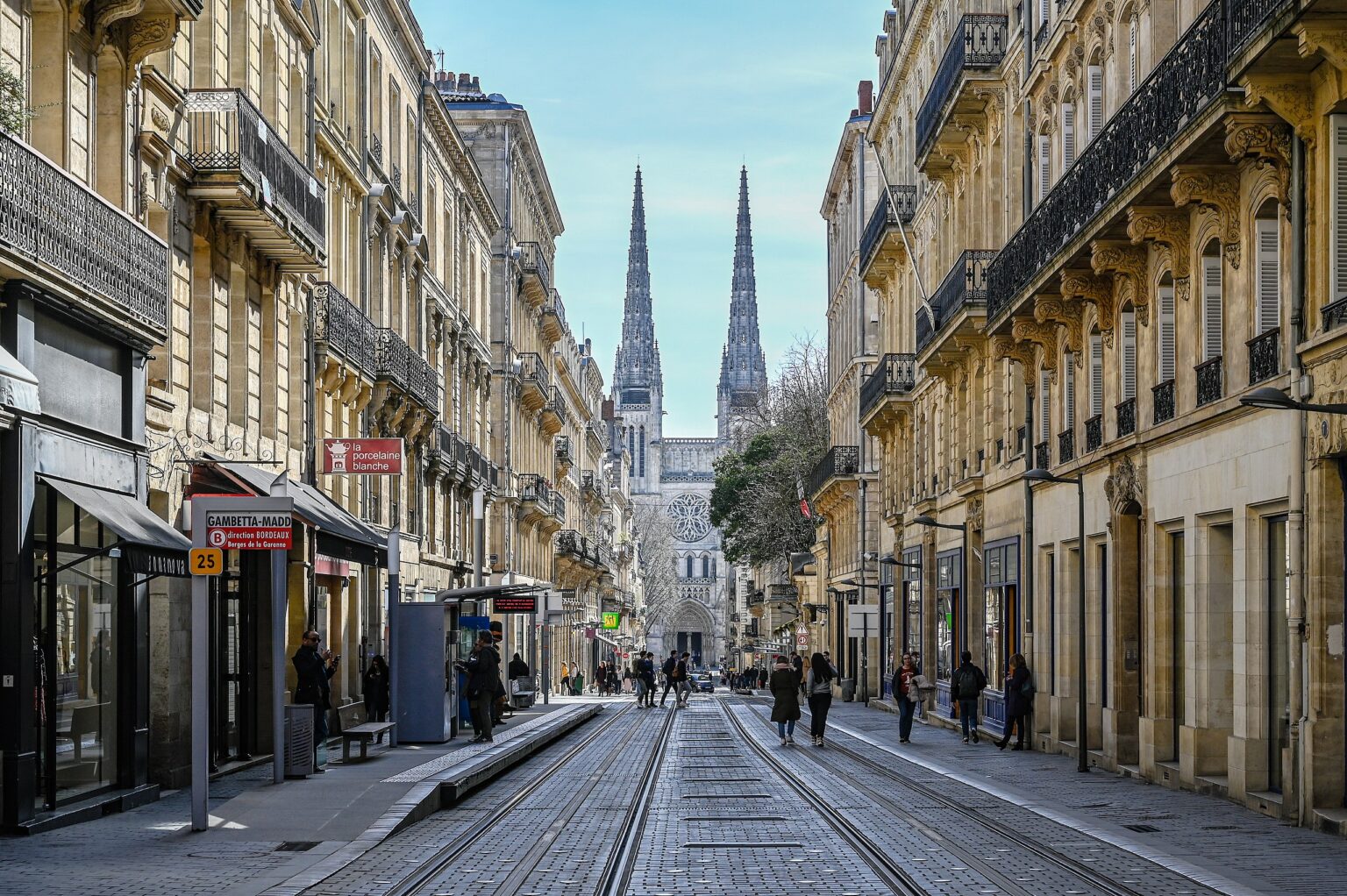 Plan des quartiers de Bordeaux