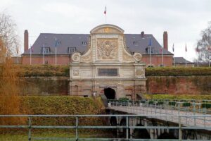 La porte Royale de la citadelle de Lille.