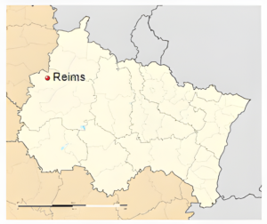 Plans de localisation de Reims
