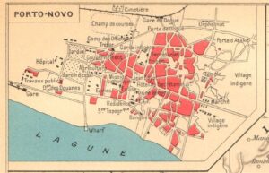 Carte de Porto-Novo 1938