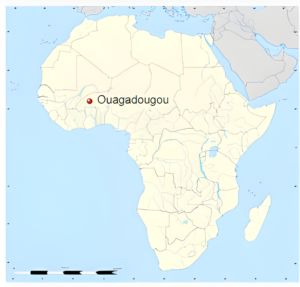 Où se trouve Ouagadougou ?