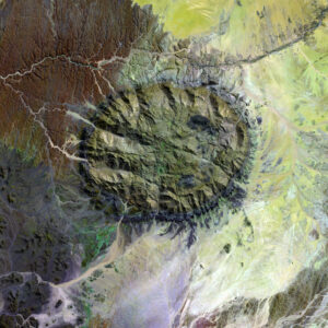 Massif du Brandberg dans le désert du Namib