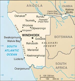Quelles sont les principales villes de Namibie ?