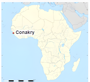 Où se trouve Conakry ?