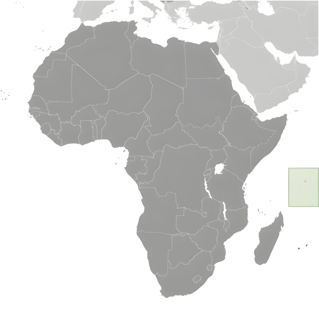 Carte de localisation des Seychelles
