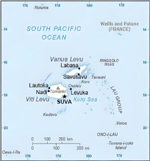Quelles sont les principales îles des Fidji ?