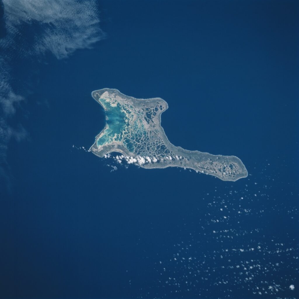 L'île de Kiritimati, le plus grand atoll de l'océan Pacifique