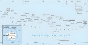 Principales villes des États fédérés de Micronésie