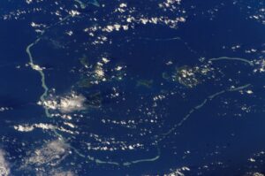 La lagune de Chuuk dans le Pacifique central