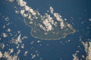 Image satellite l’État de Kosrae