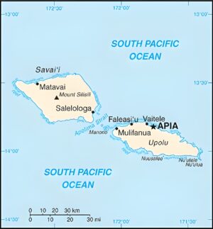 Quelles sont les principales villes des Samoa ?