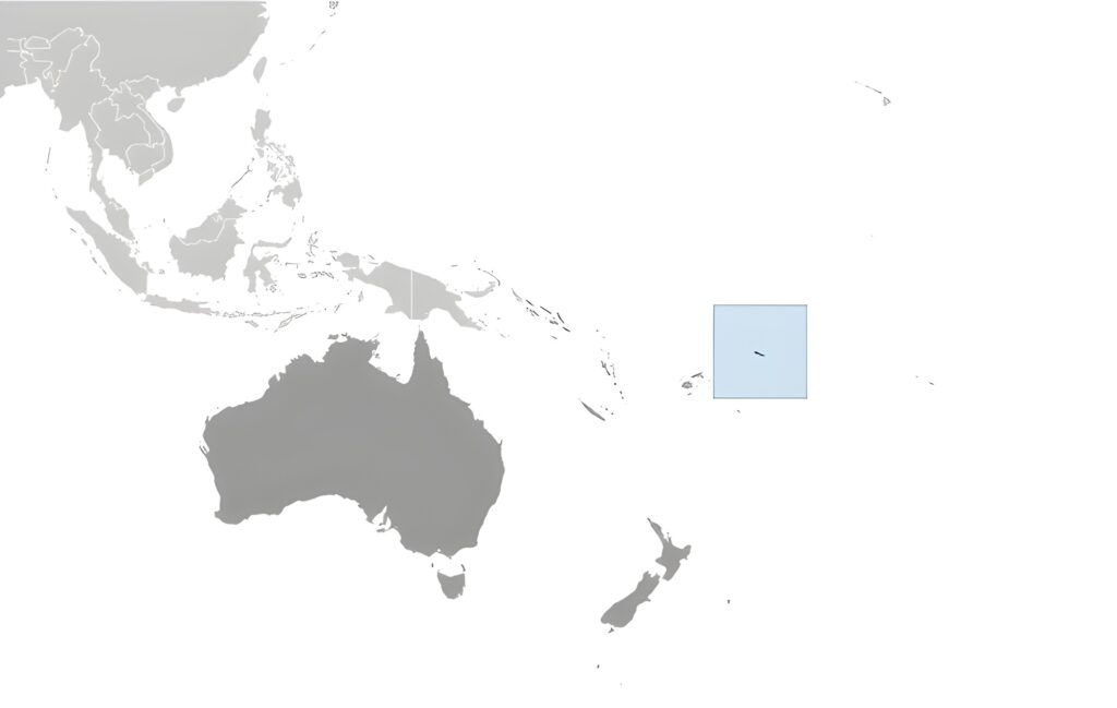 Carte de localisation des Samoa