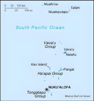 Quelles sont les principales îles des Tonga ?