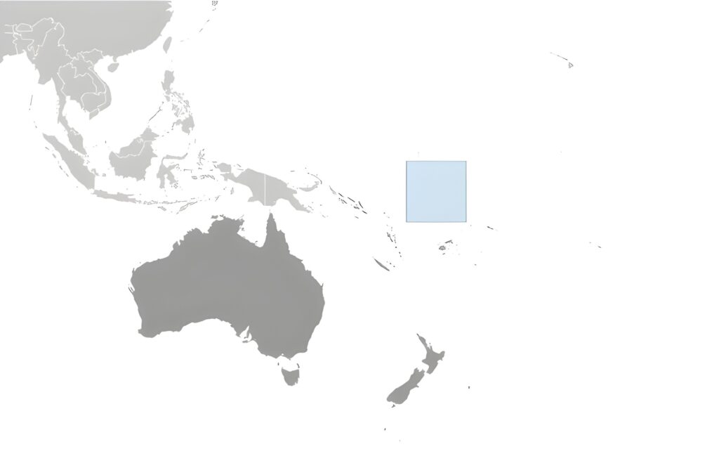Carte de localisation des Tuvalu
