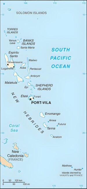 Quelles sont les principales îles du Vanuatu ?
