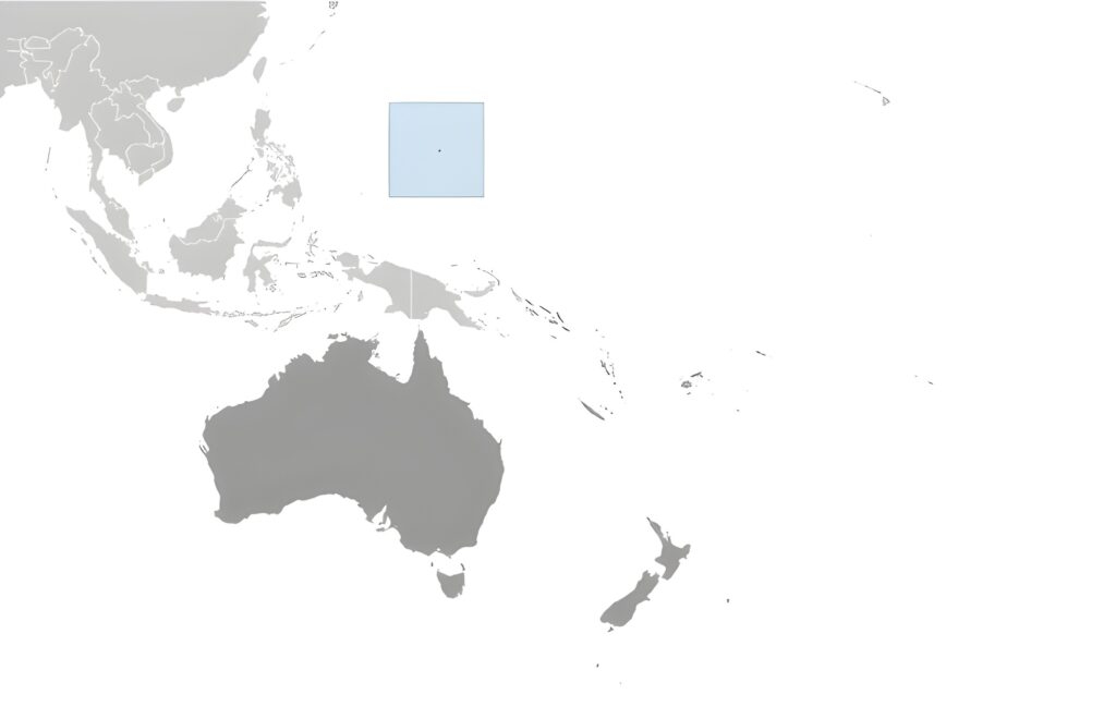 Carte de localisation de Guam