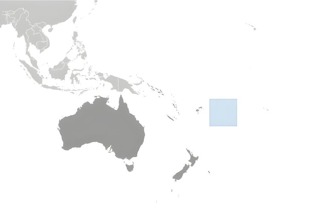 Carte de localisation de Niue