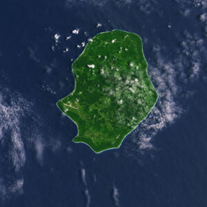 Image satellite de Niue