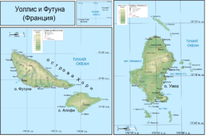 Carte de Wallis-et-Futuna