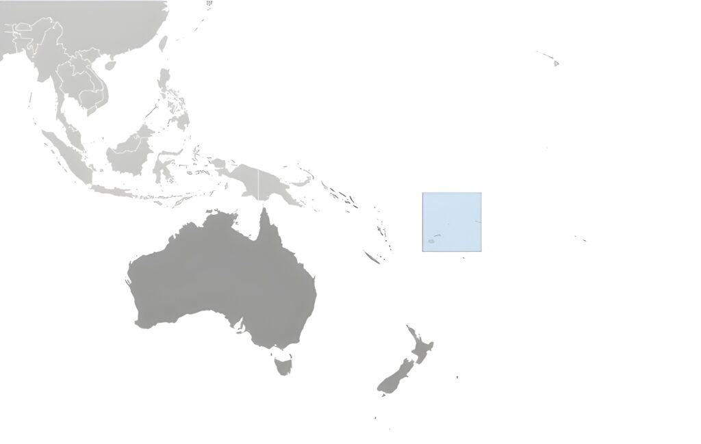 Carte de localisation de Wallis-et-Futuna