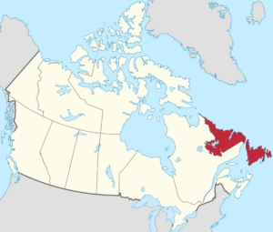 Où se trouve Terre-Neuve-et-Labrador ?