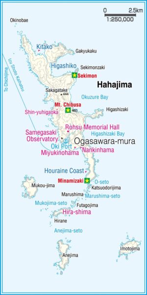 Île de Haha-jima, sous-préfecture d’Ogasawara, Tokyo