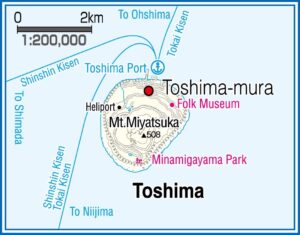 Île de To-shima, sous-préfecture d’Ōshima, Tokyo
