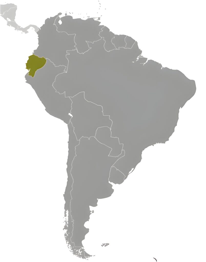 Carte de localisation de l’Équateur