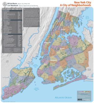 Quels sont les quartiers de la ville de New York ?