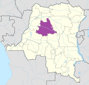 Carte de localisation de la Tshuapa.