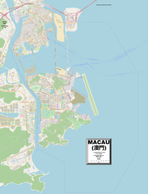 Carte de Macao