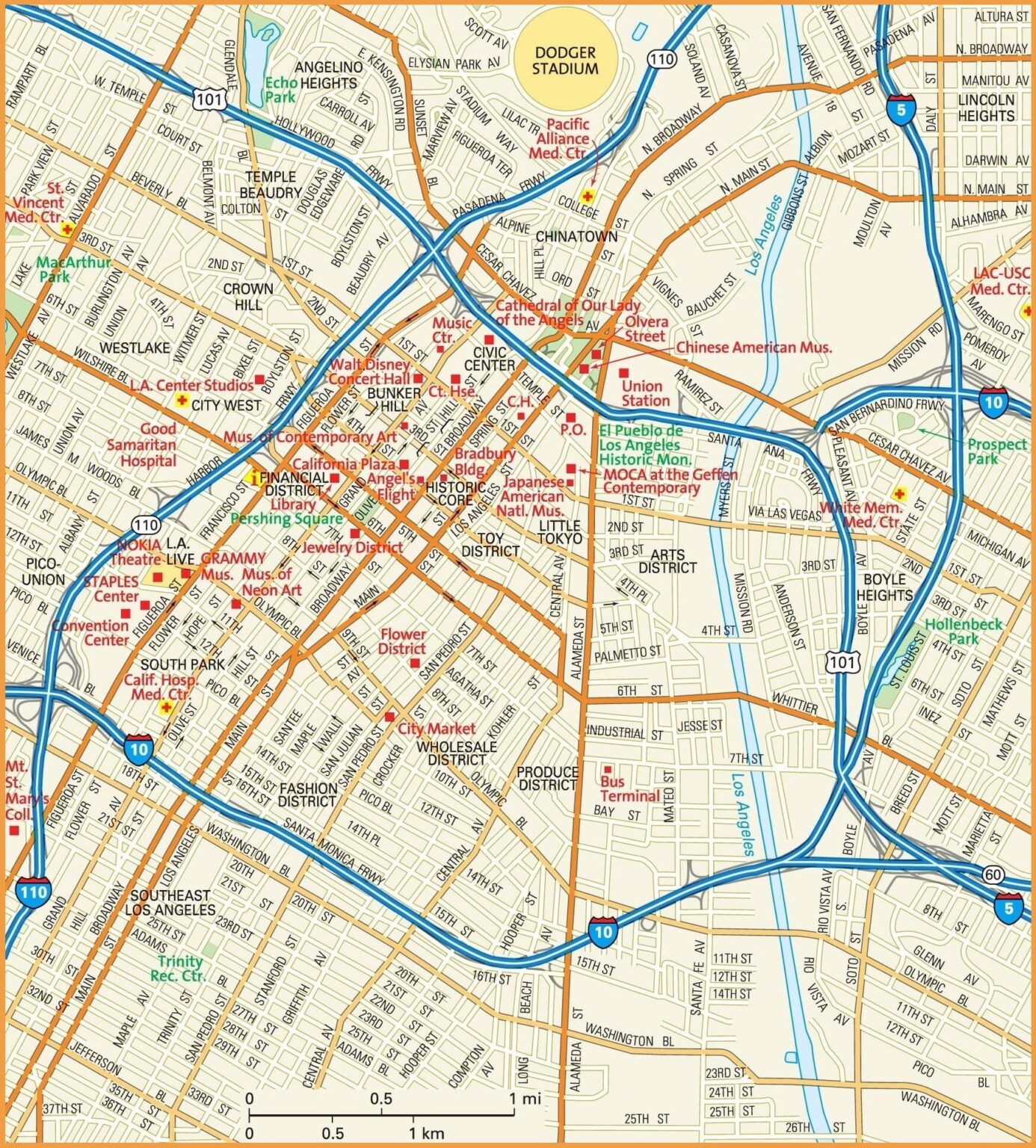 Carte De Los Angeles