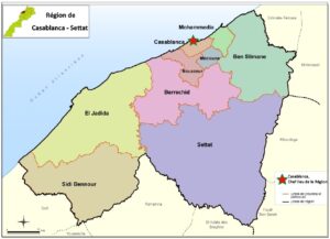 Provinces et préfectures de Casablanca-Settat