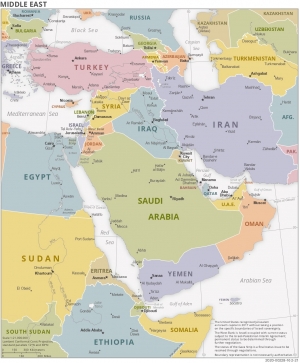 Quelles sont les principales villes du Moyen-Orient ?