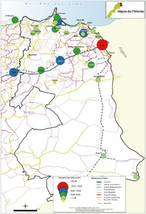 Population et démographie de la région de l’Oriental, Maroc