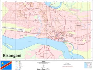 Carte de Kisangani