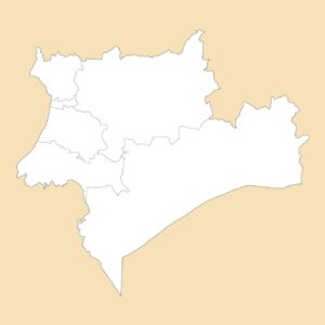 Carte vierge de Souss-Massa