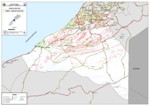 Carte de Guelmim-Oued Noun
