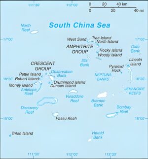 Quelles sont les principales îles des Paracels ?