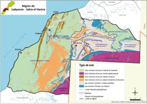 Géographie de Laâyoune-Sakia El Hamra