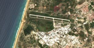 Vue satellite de l’aéroport de Tanger-Ibn Battouta
